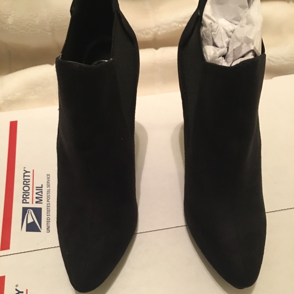 Pointy Toe Bootie Heels